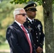 Annual 9/11 Commemoration Wreath-Laying Ceremony at the Pentagon Group Burial Marker in Section 64