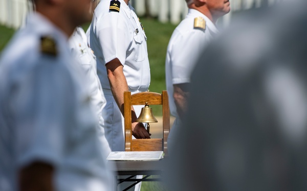 Annual 9/11 Commemoration Wreath-Laying Ceremony at the Pentagon Group Burial Marker in Section 64