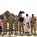 Camels outside of Camp Arifjan, Kuwait, September 2023