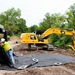 Remediation of contaminated soil near Coldwater Creek