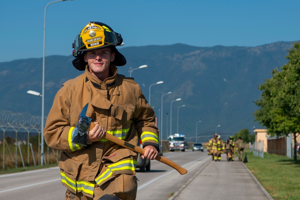 Aviano Air Base holds 9/11 memorial ceremony and ruck march