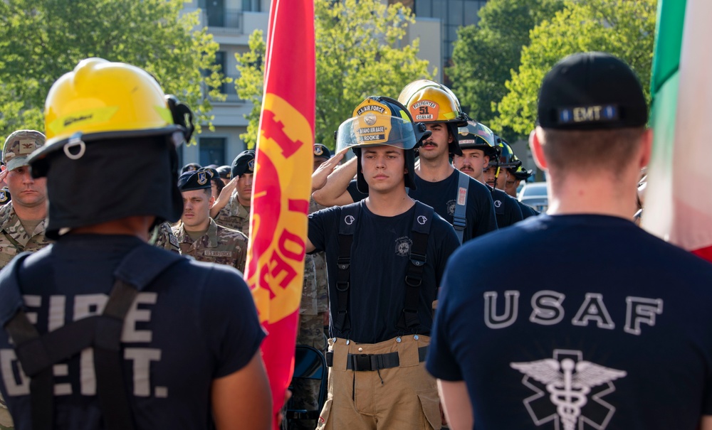 Aviano Air Base holds 9/11 memorial ceremony and ruck march
