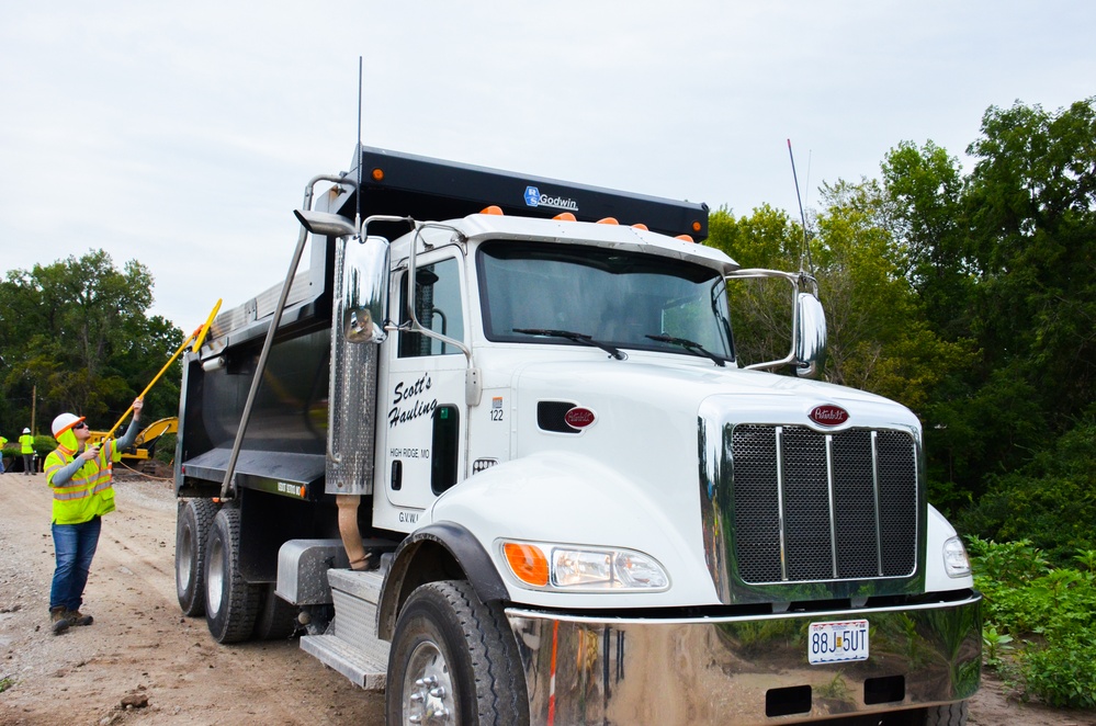 Remediation of contaminated soil near Coldwater Creek