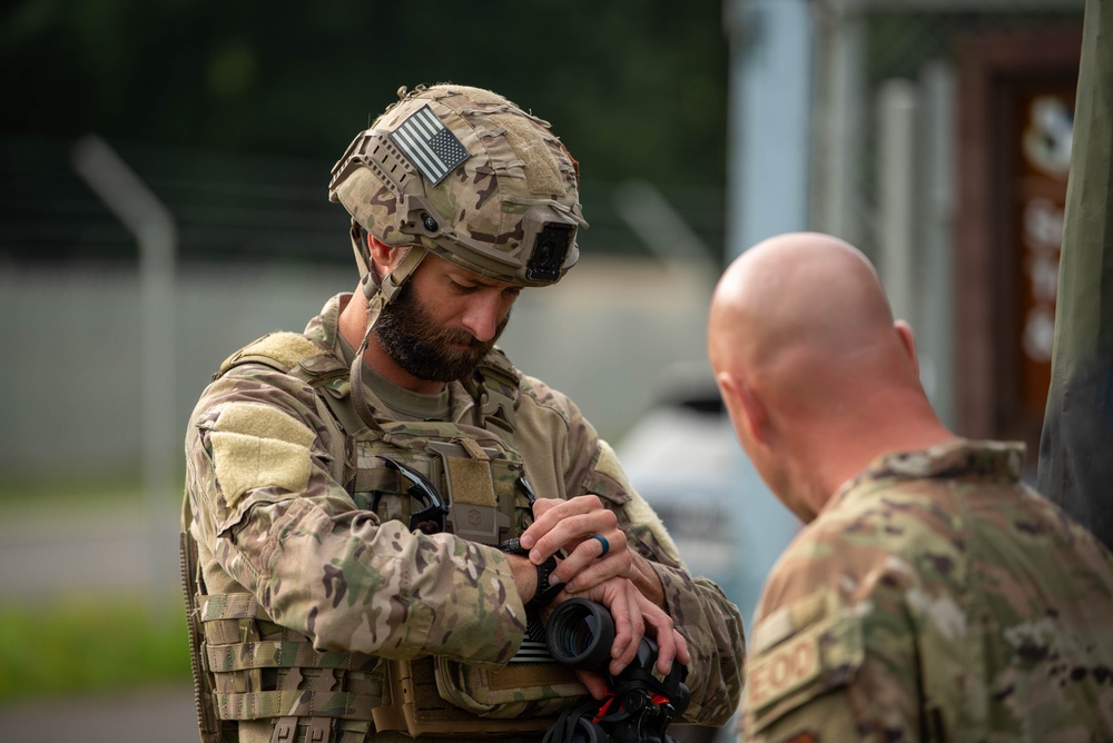 Spangdahlem AB hosts the 419th CES EOD team during IED Rodeo