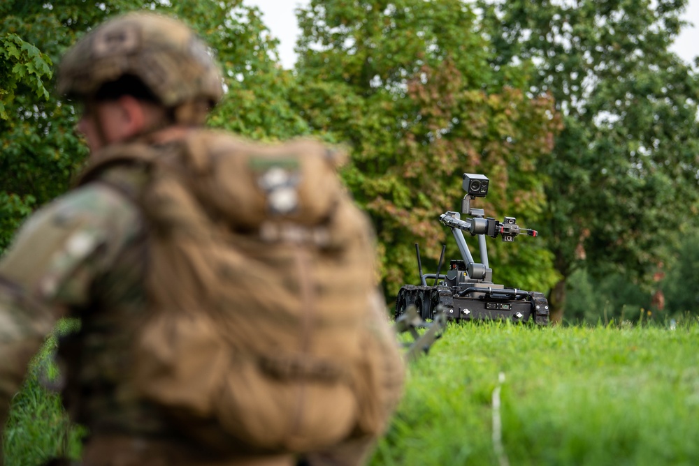 Spangdahlem AB hosts the 419th CES EOD team during IED Rodeo