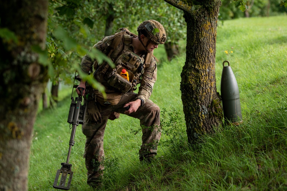 Spangdahlem AB hosts the 419th CES EOD team during IED Rodeo