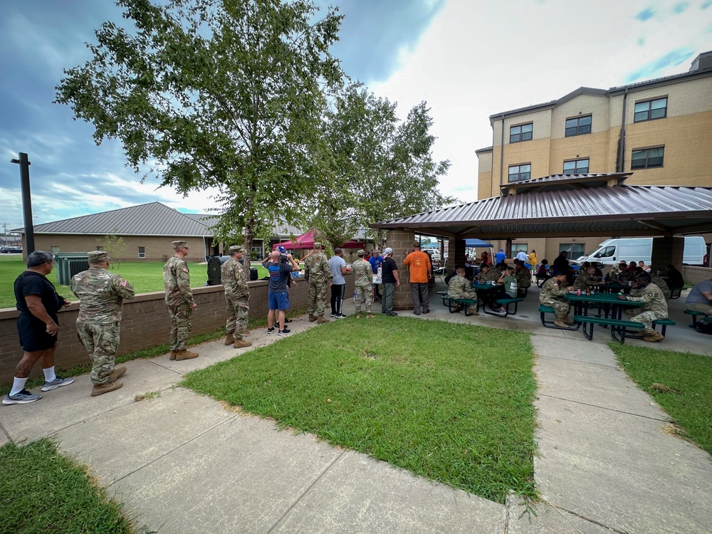 SRU Hosts Volunteer BBQ