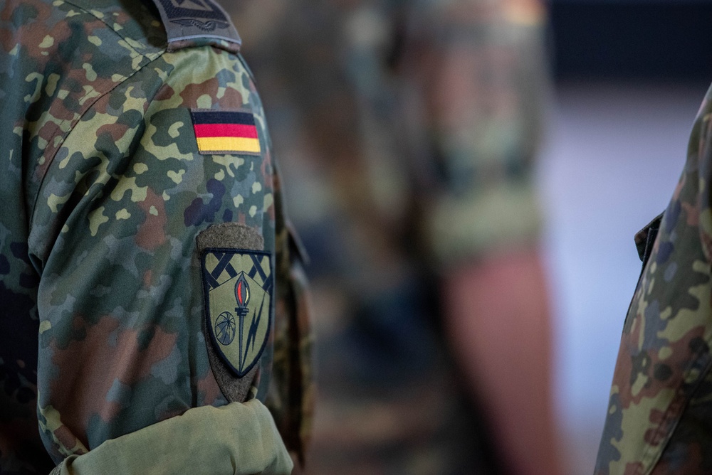 The German Electronic Warfare Battalion 931 visits Spangdahlem AB