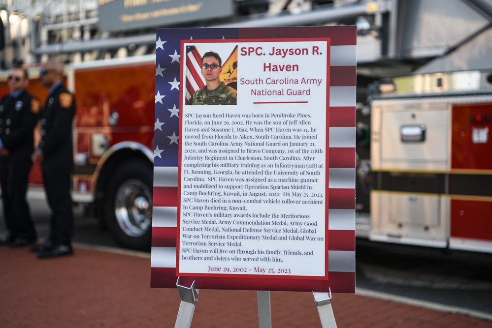South Carolina National Guard participates in Morning of Remembrance ceremony