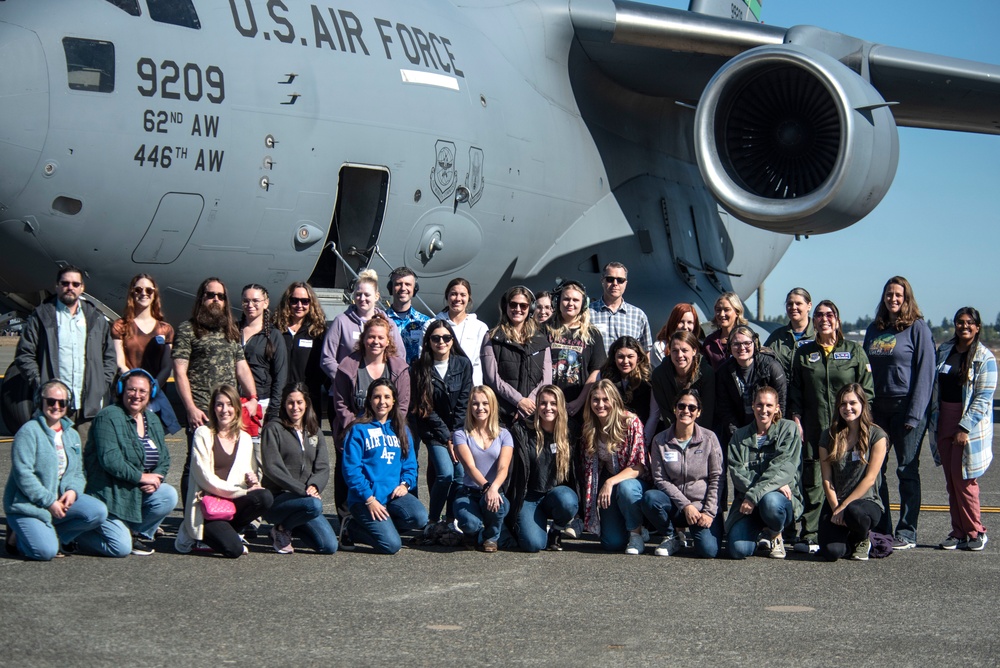 Team McChord spouses participate in annual spouses flight