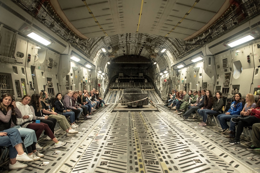 Team McChord spouses participate in annual spouses flight