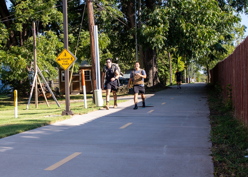 9/11 Community Ruck March, Remembrance and Reflection in Rogers, Ark.