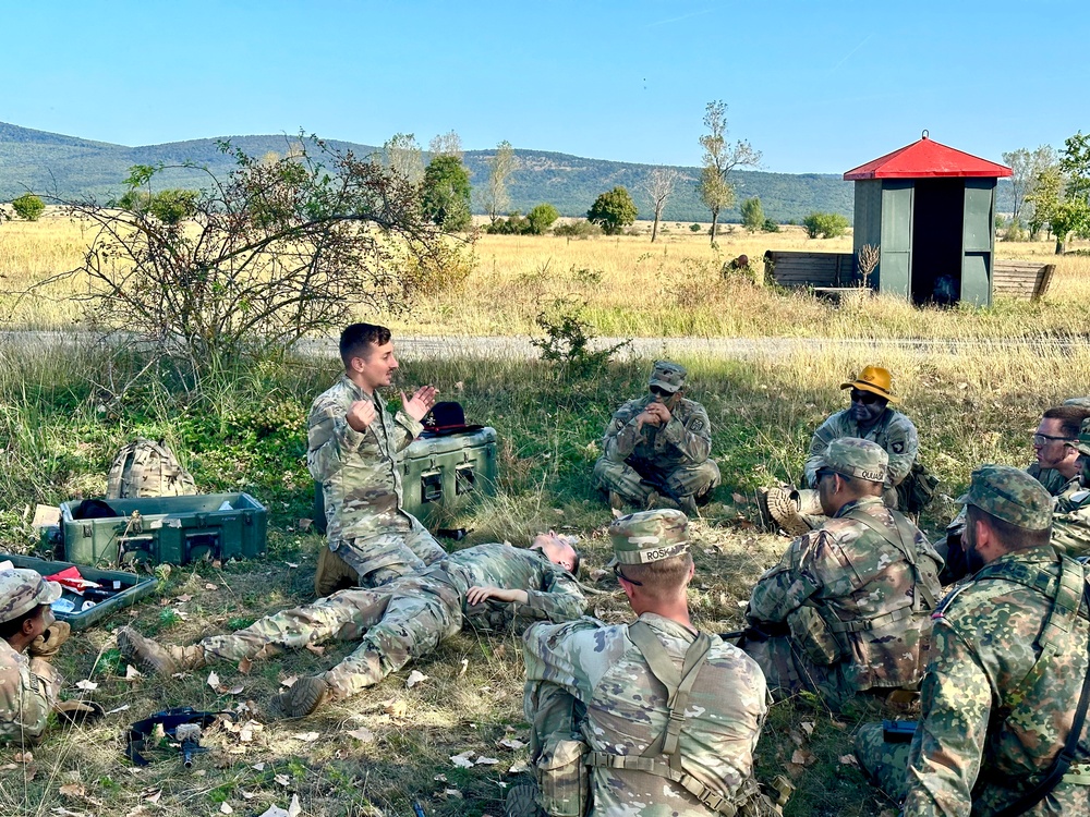 Cavalry regiment’s first central European spur ride