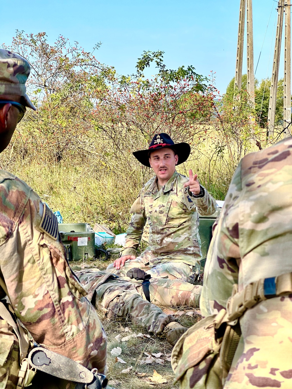 Cavalry regiment’s first central European spur ride