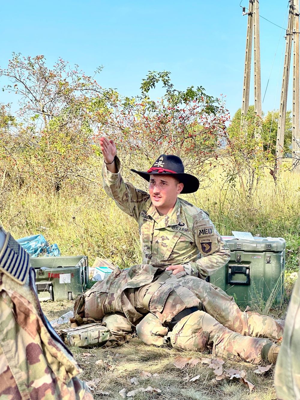 Cavalry regiment’s first central European spur ride