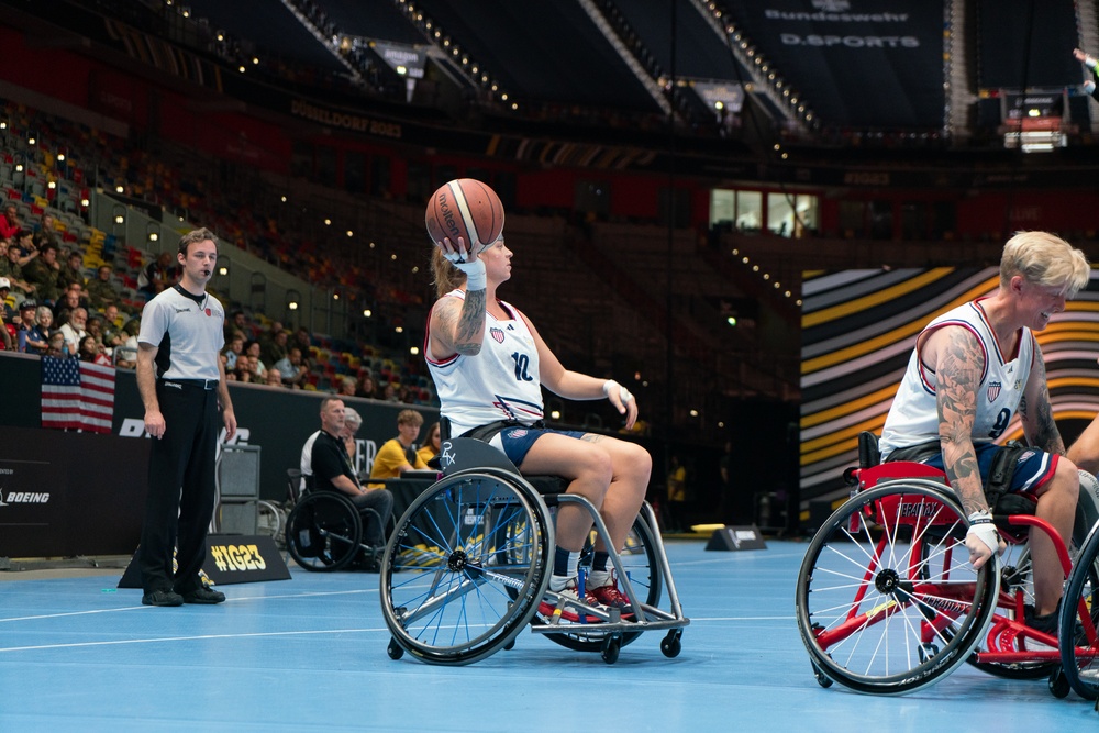 Invictus Games Düsseldorf 2023 | Wheelchair Basketball | Carly James