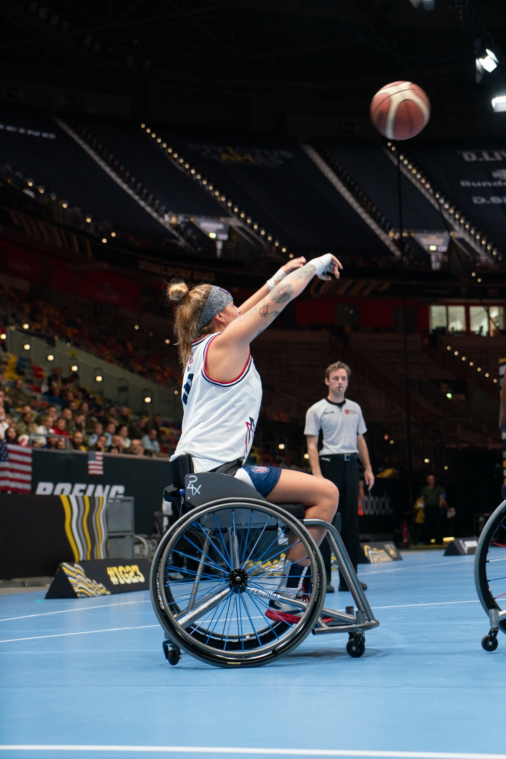 Invictus Games Düsseldorf 2023 | Wheelchair Basketball | Carly James