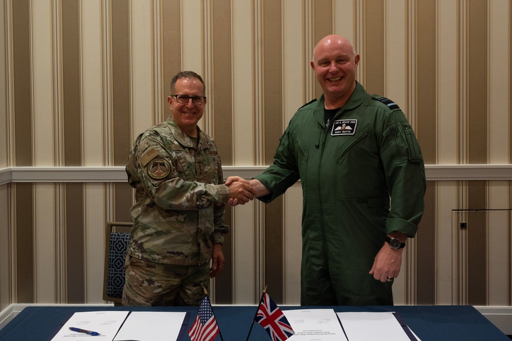 USAF, RAF leaders sign Combined Vision Statement on Agile Combat Employment