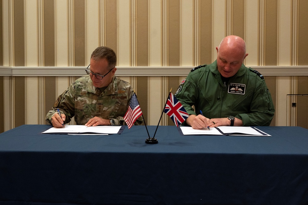 USAF, RAF leaders sign Combined Vision Statement on Agile Combat Employment