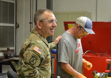 TACOM commanding general visits Red River, talks readiness and modernization