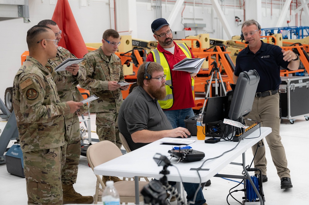 Innovating autonomy: 911th Airlift Wing trains on autonomous maintenance inspections