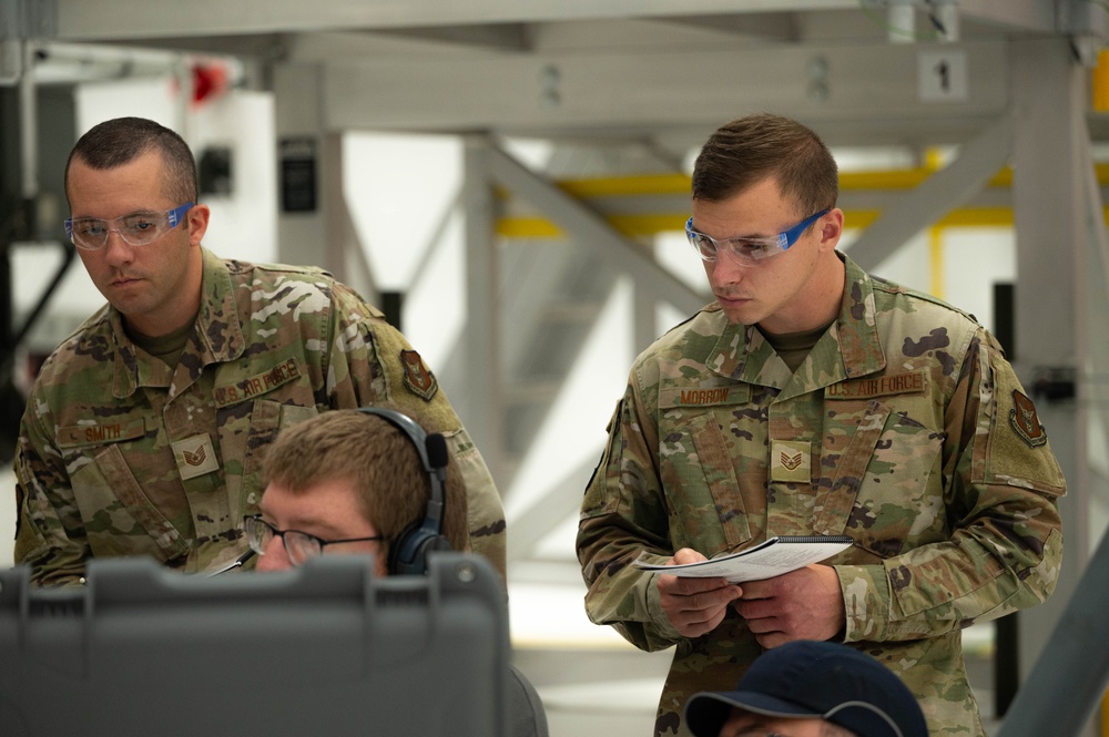 Innovating autonomy: 911th Airlift Wing trains on autonomous maintenance inspections