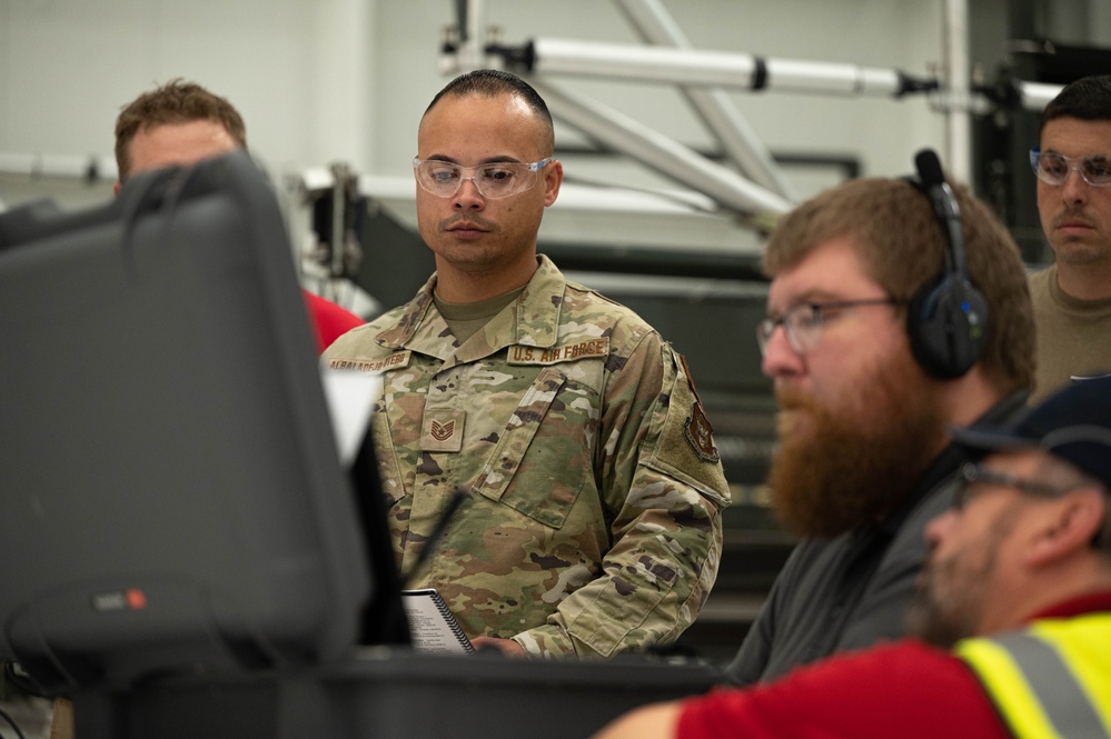 Innovating autonomy: 911th Airlift Wing trains on autonomous maintenance inspections