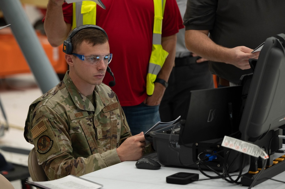 Innovating autonomy: 911th Airlift Wing trains on autonomous maintenance inspections
