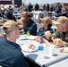 USS Abraham Lincoln hosts a steel beach picnic