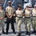 USS Abraham Lincoln hosts a steel beach picnic