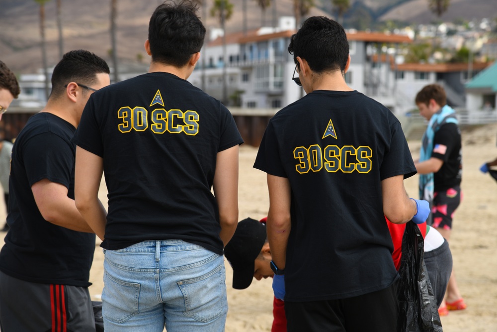 Guardian Cleanup at Pismo Beach