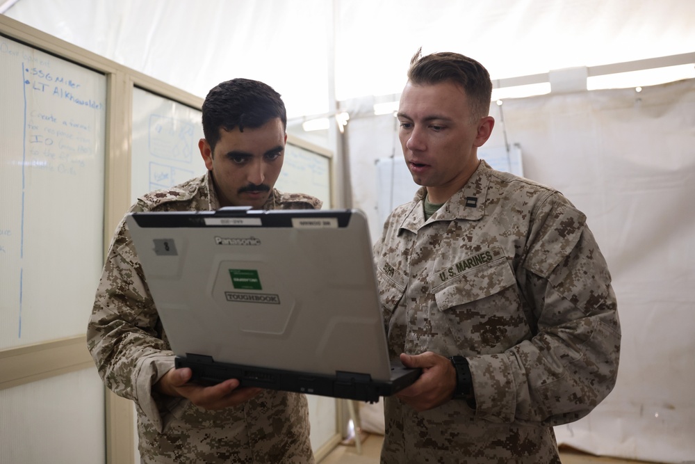 Bright Star 23: Partner nation service members participate in CJTF command post exercise