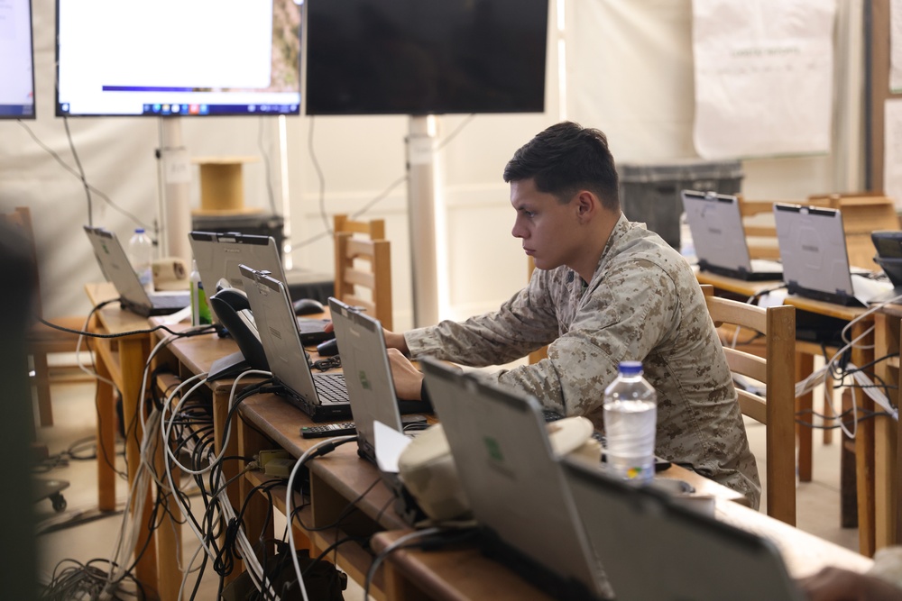 Bright Star 23: Partner nation service members participate in CJTF command post exercise