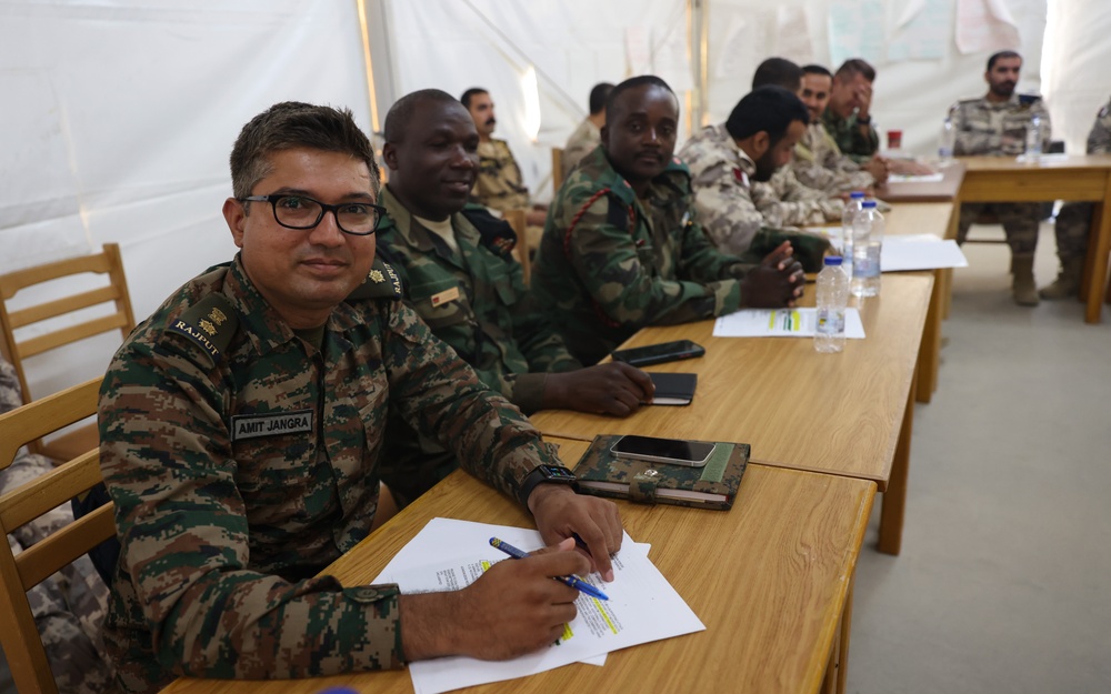 Bright Star 23: Partner nation service members participate in CJTF command post exercise