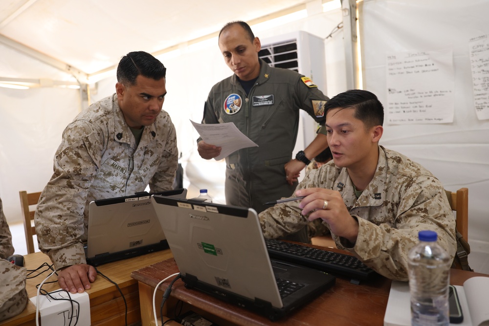 Bright Star 23: Partner nation service members participate in CJTF command post exercise