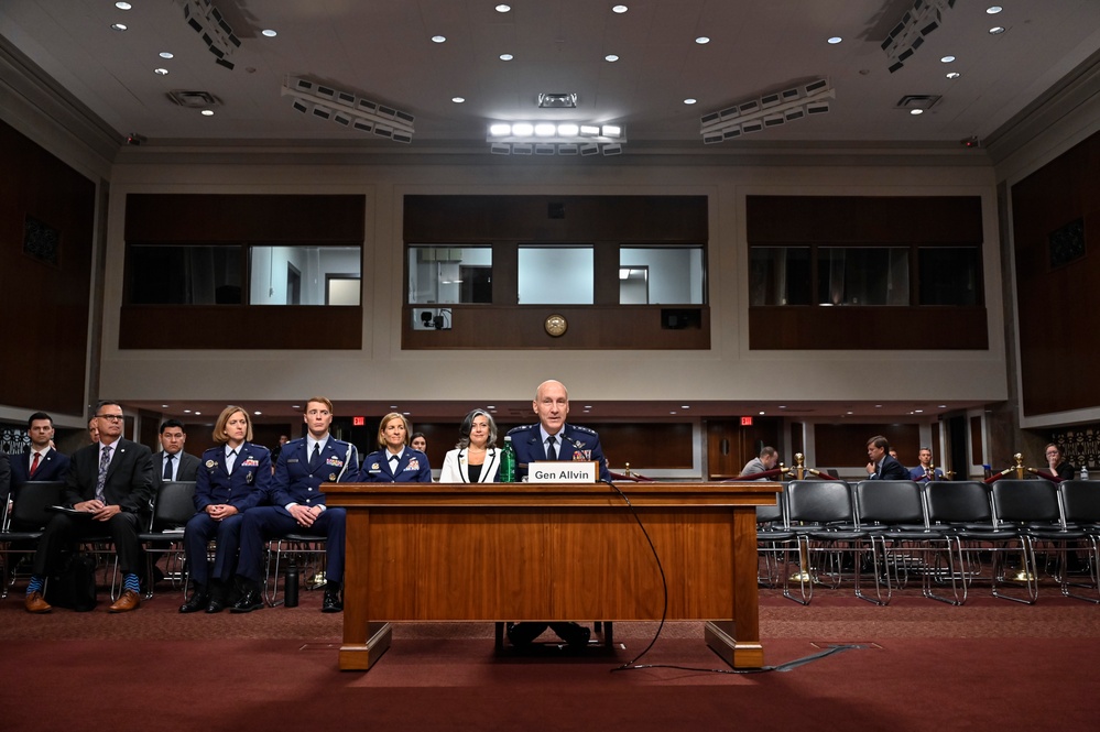 VCSAF Allvin SASC nomination hearing