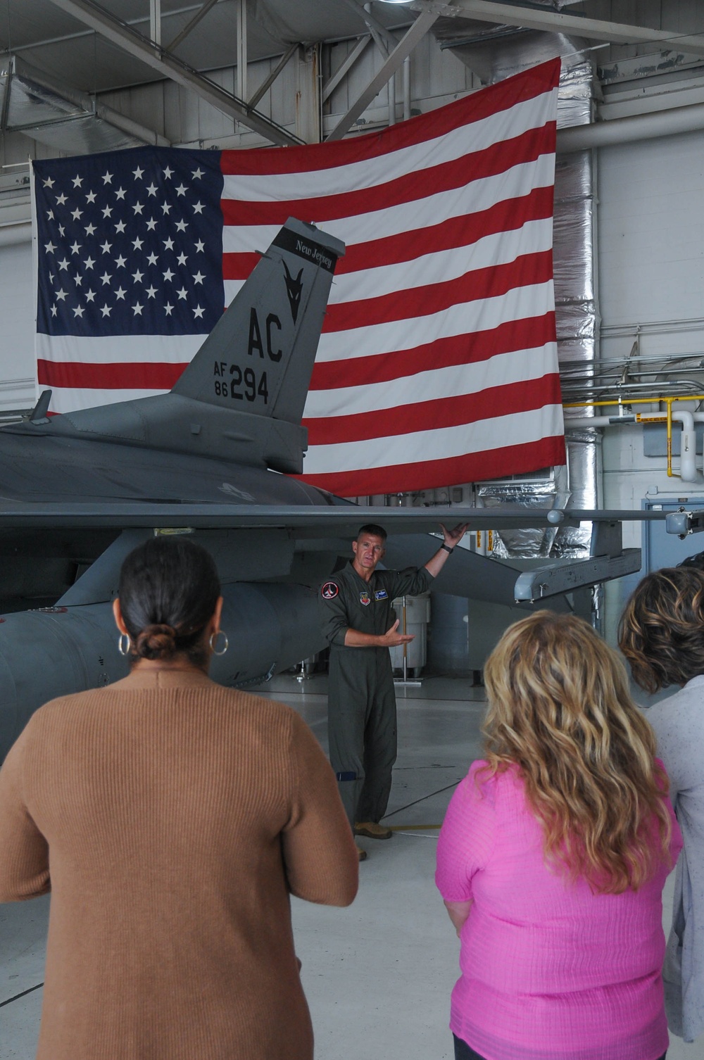 177th Fighter Wing Hosts the Veterans Haven South Team for a Base Tour