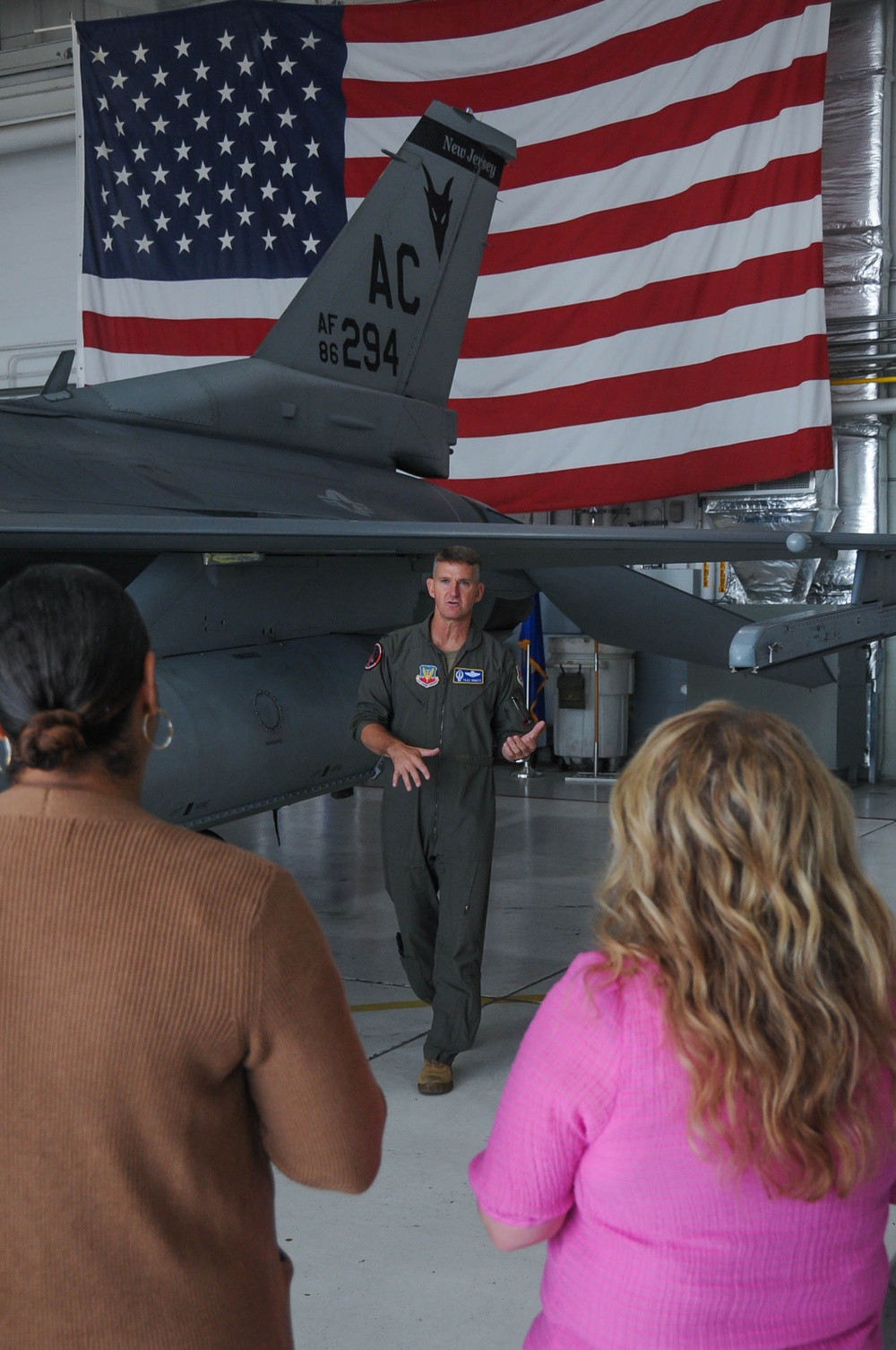 177th Fighter Wing Hosts the Veterans Haven South Team for a Base Tour