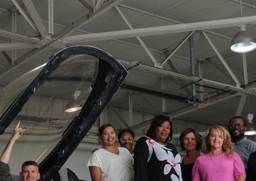 177th Fighter Wing Hosts the Veterans Haven South Team for a Base Tour