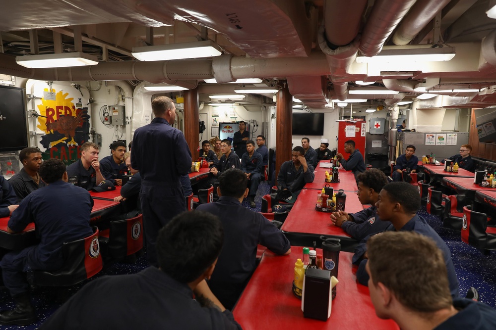 Sailors Attend DEOCS Debrief