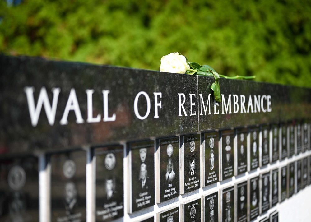 Team Shaw Honor Guard participates in 9/11 memorial