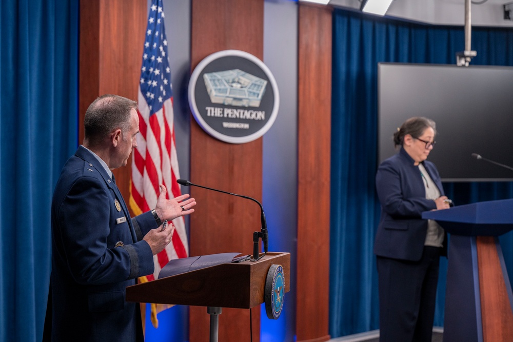 Pentagon Press Briefing with DASD Mieke Eoyang and Brig. Gen. Ryder