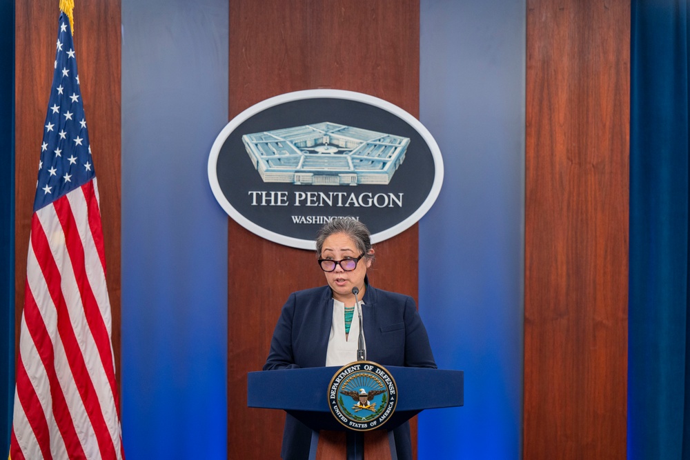 Pentagon Press Briefing with DASD Mieke Eoyang and Brig. Gen. Ryder