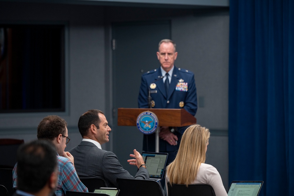 Pentagon Press Briefing with DASD Mieke Eoyang and Brig. Gen. Ryder