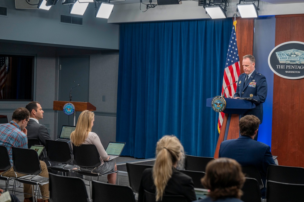 Pentagon Press Briefing with DASD Mieke Eoyang and Brig. Gen. Ryder