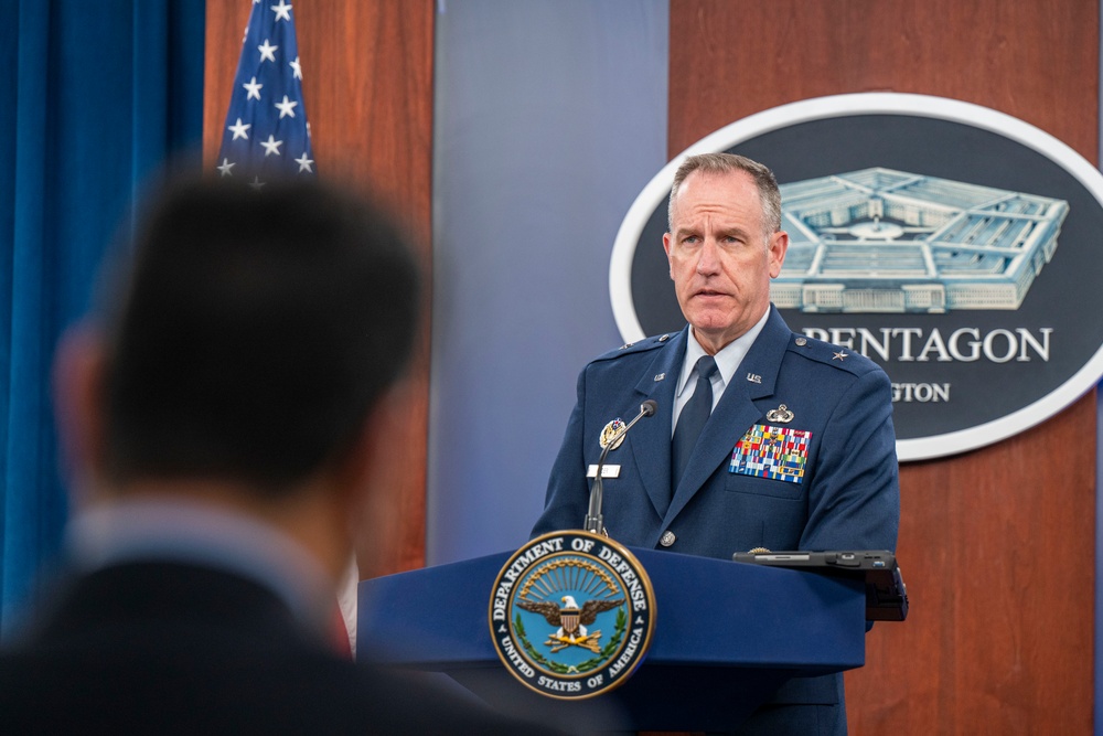 Pentagon Press Briefing with DASD Mieke Eoyang and Brig. Gen. Ryder