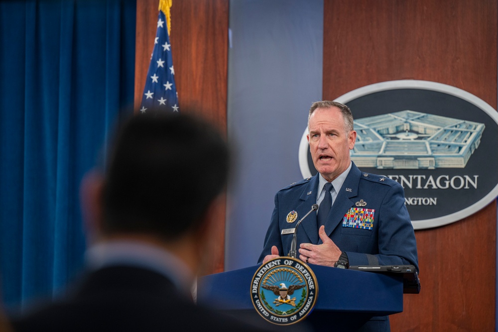 Pentagon Press Briefing with DASD Mieke Eoyang and Brig. Gen. Ryder