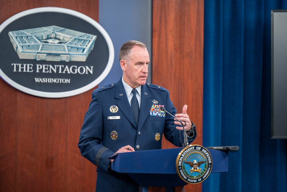 Pentagon Press Briefing with DASD Mieke Eoyang and Brig. Gen. Ryder