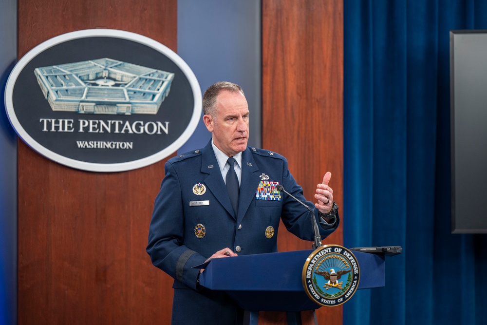 Pentagon Press Briefing with DASD Mieke Eoyang and Brig. Gen. Ryder