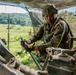 Field artillery crews set up positions at Saber Junction 23